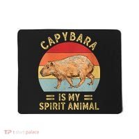 Capybara Is My Spirit Animal Mousepad thumb 0