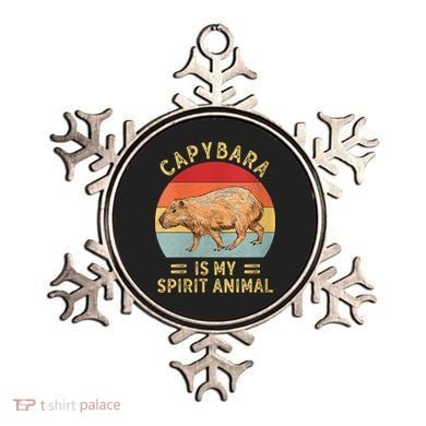 Capybara Is My Spirit Animal Ornament