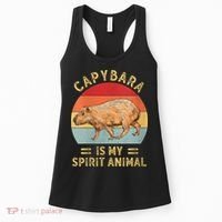 Capybara Is My Spirit Animal Women's Tank Top thumb 0