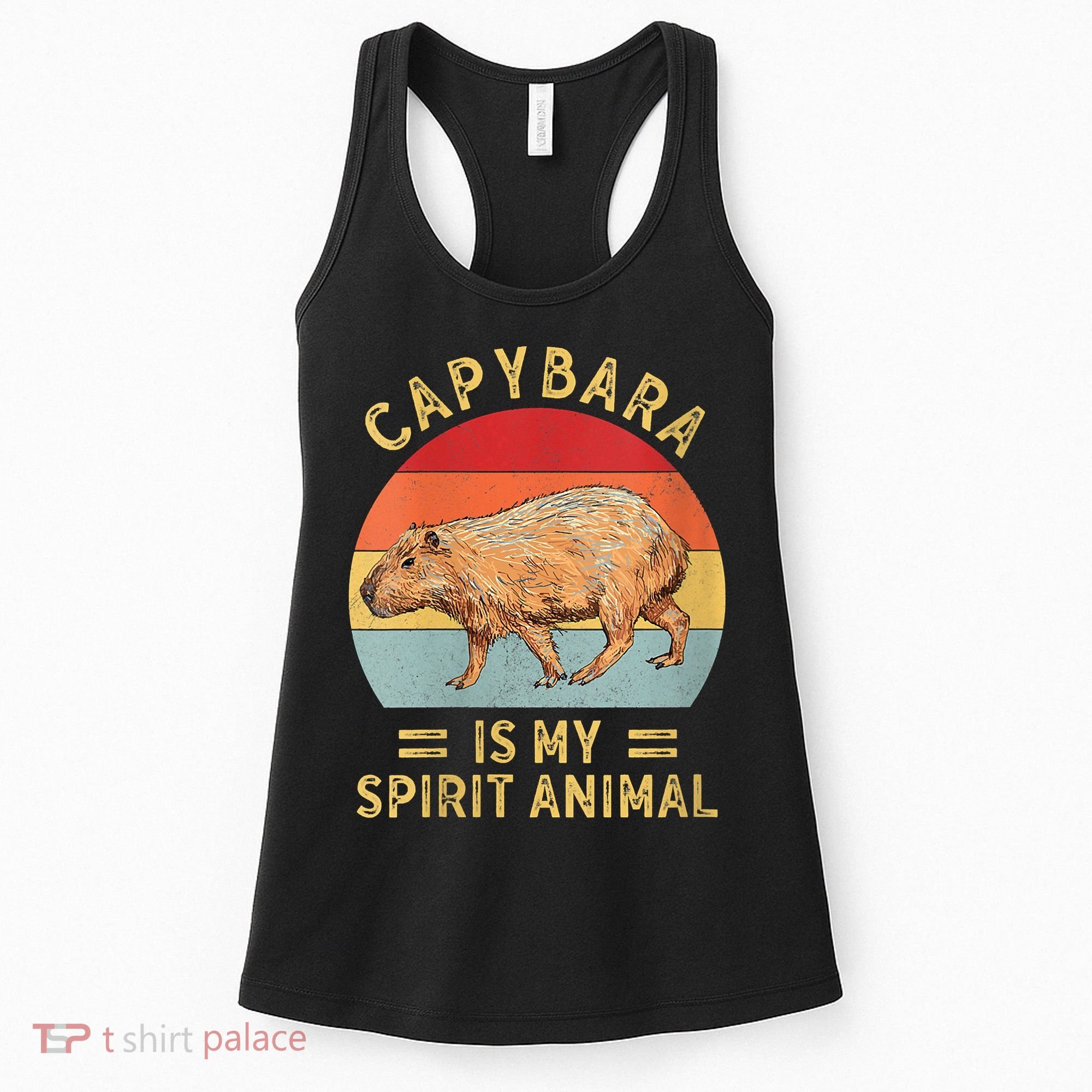 Capybara Is My Spirit Animal Women's Tank Top