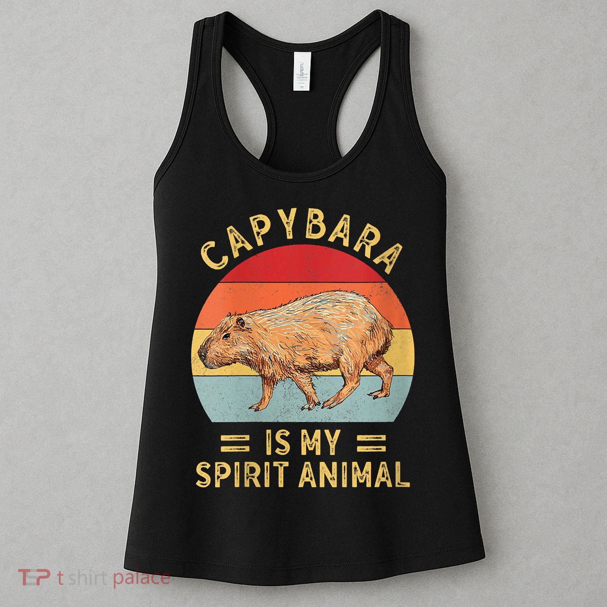 Capybara Is My Spirit Animal Women's Tank Top