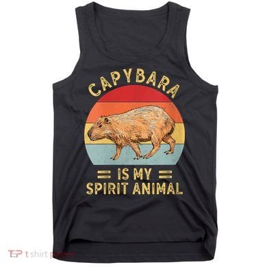 Capybara Is My Spirit Animal Tank Top