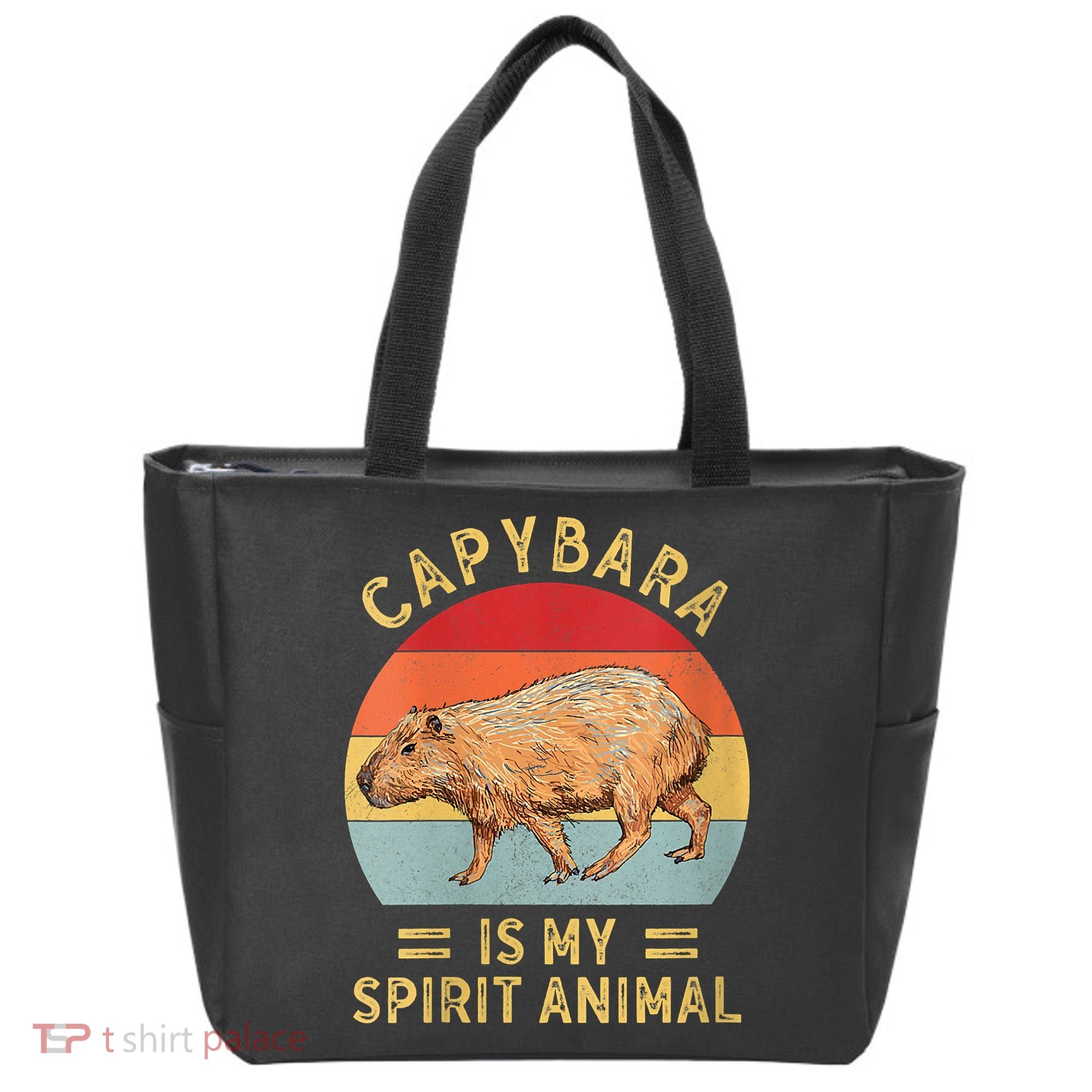 Capybara Is My Spirit Animal Tote Bag