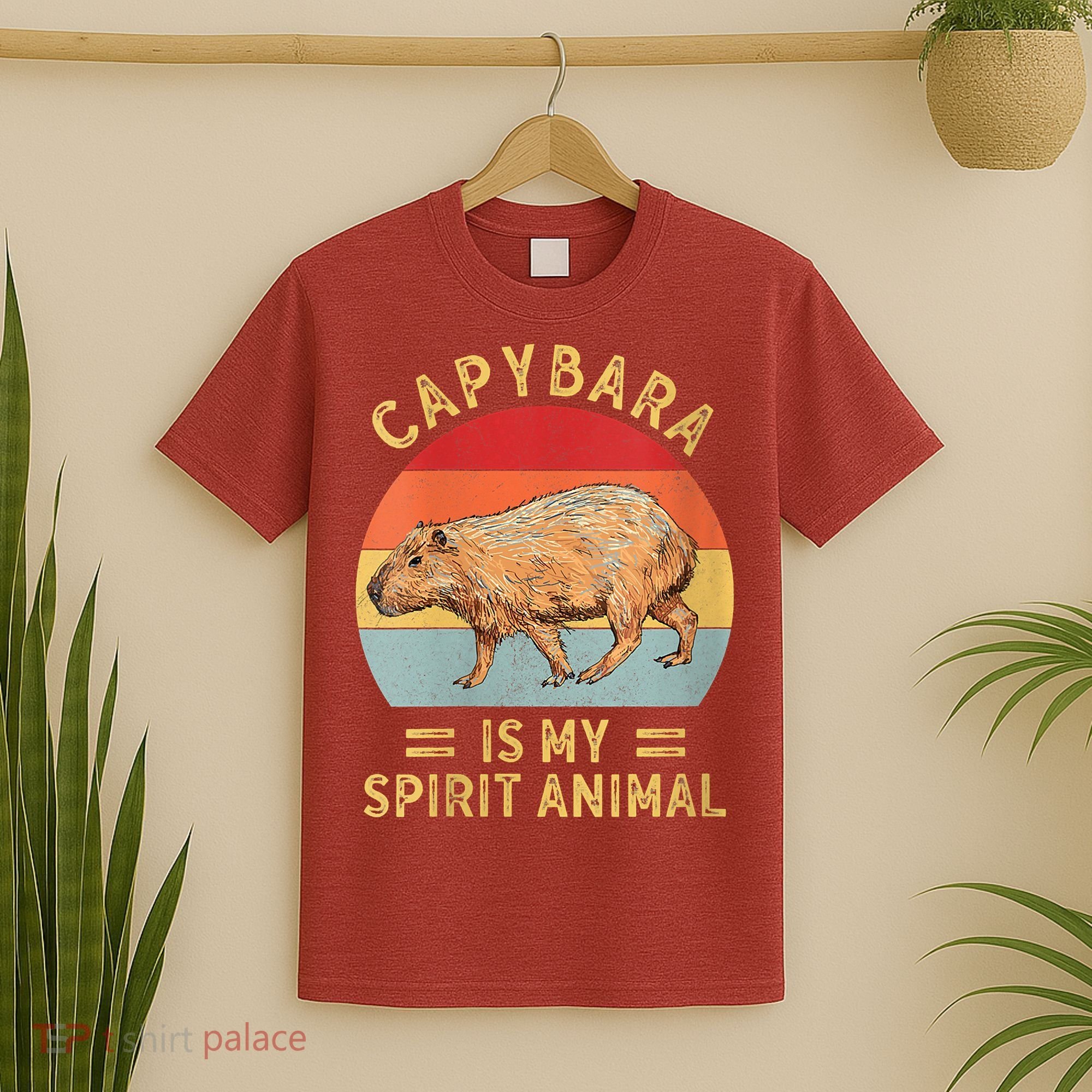 Capybara Is My Spirit Animal T-Shirt