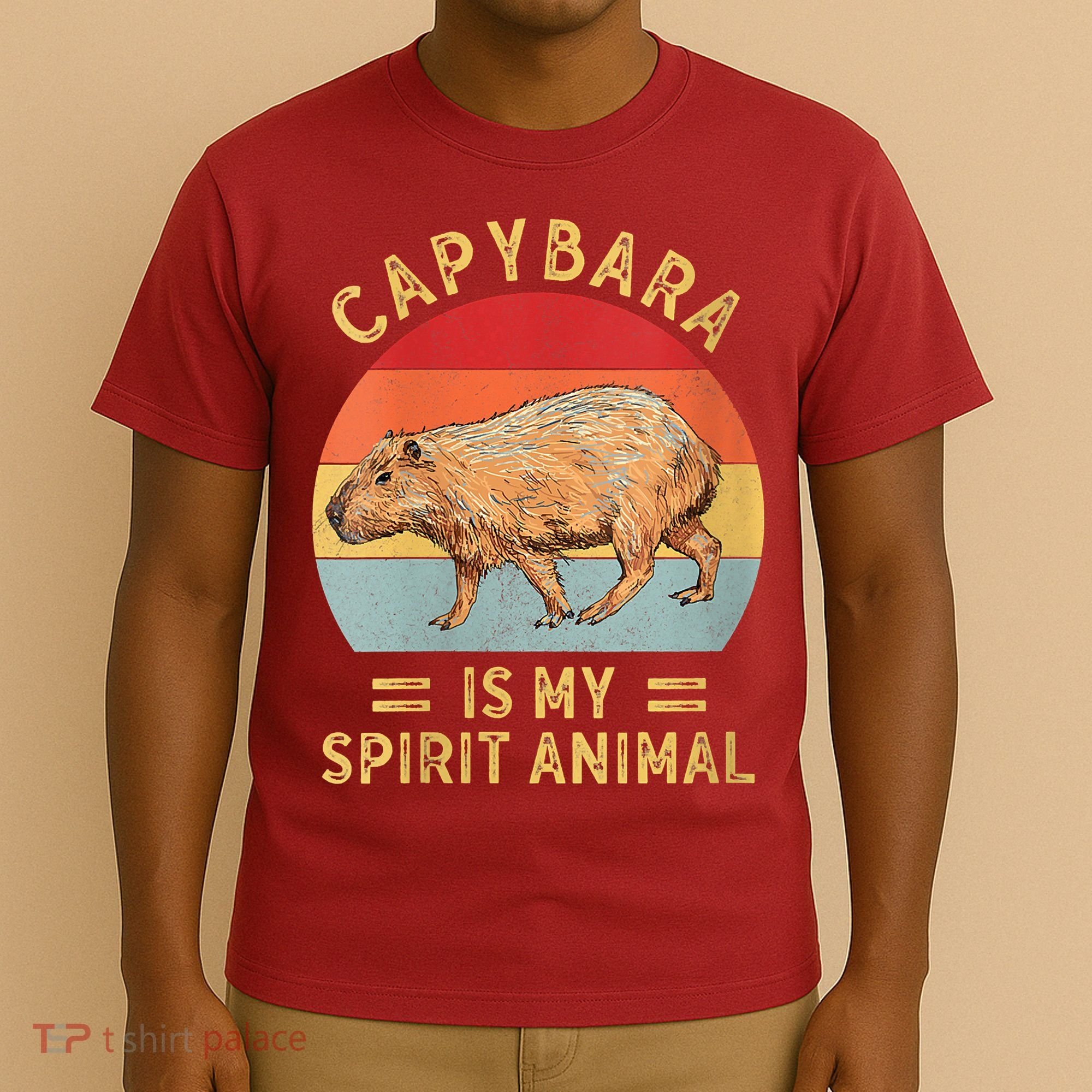 Capybara Is My Spirit Animal T-Shirt