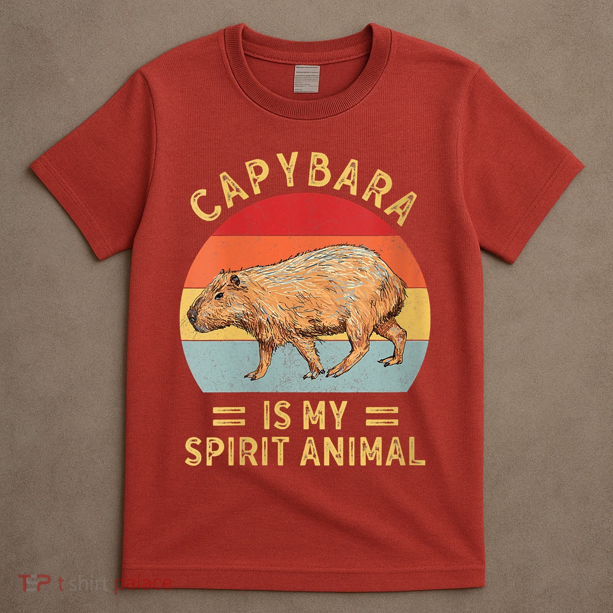Capybara Is My Spirit Animal T-Shirt
