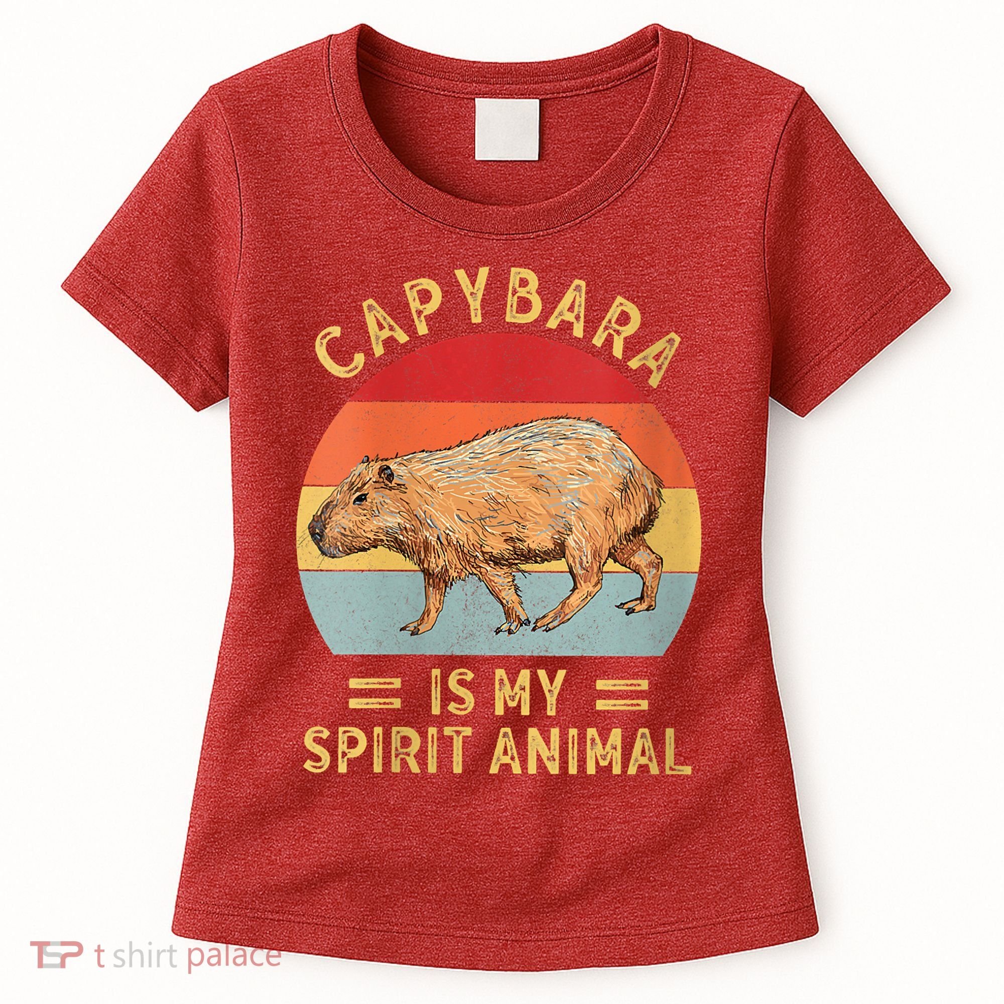 Capybara Is My Spirit Animal Women's T-Shirt