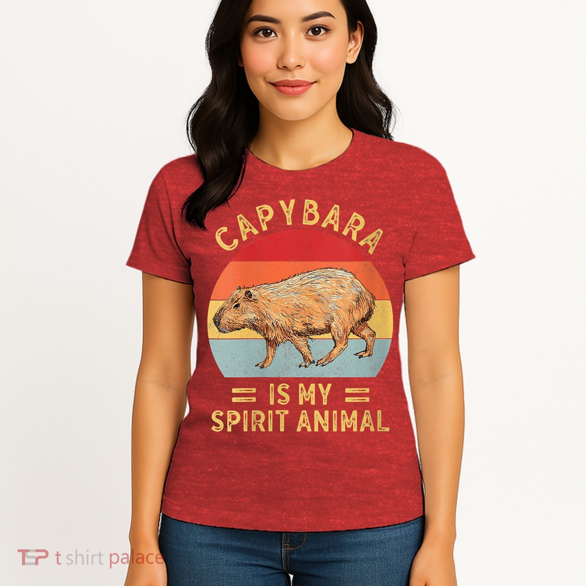 Capybara Is My Spirit Animal Women's T-Shirt