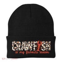 Crawfish Is My Favorite Season Cajun Leopard Lobster Gift Beanie thumb 0
