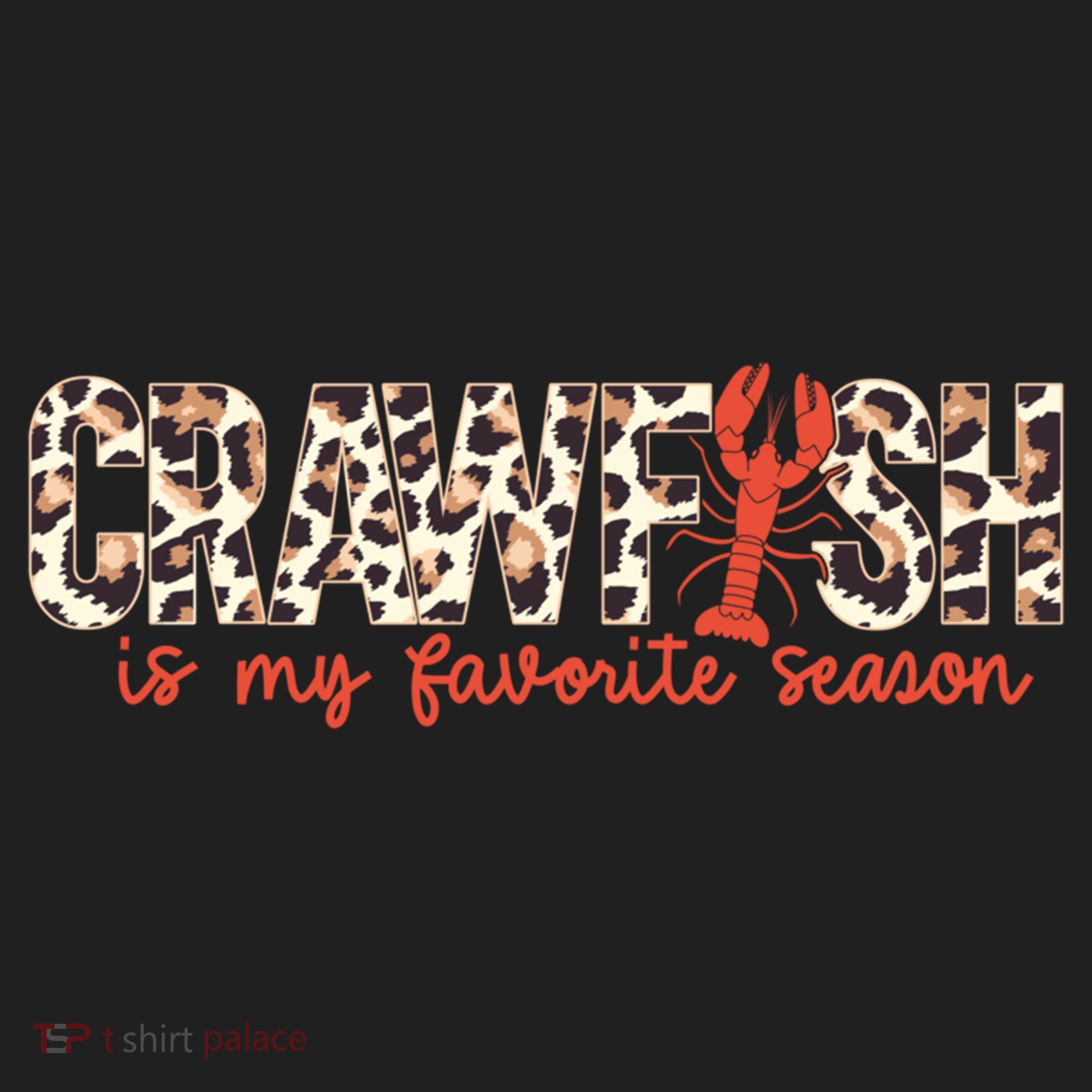 Crawfish Is My Favorite Season Cajun Leopard Lobster Gift Beanie
