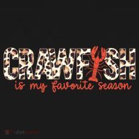 Crawfish Is My Favorite Season Cajun Leopard Lobster Gift Women's Hoodie thumb 2