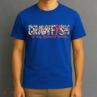 Crawfish Is My Favorite Season Cajun Leopard Lobster Gift T-Shirt thumb 3