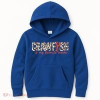 Crawfish Is My Favorite Season Cajun Leopard Lobster Gift Kids Hoodie thumb 0