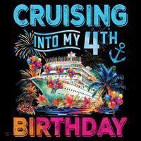 Cruising Into My 4th Birthday Trip Cruise Birthday Vacation Coffee Mug thumb 5