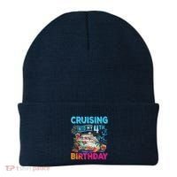 Cruising Into My 4th Birthday Trip Cruise Birthday Vacation Beanie thumb 0
