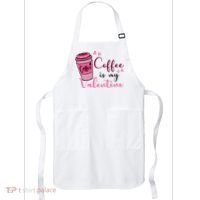Coffee Is My Valentine Cute Coffee Lover Apron thumb 0