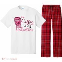 Coffee Is My Valentine Cute Coffee Lover Pajama Set thumb 0