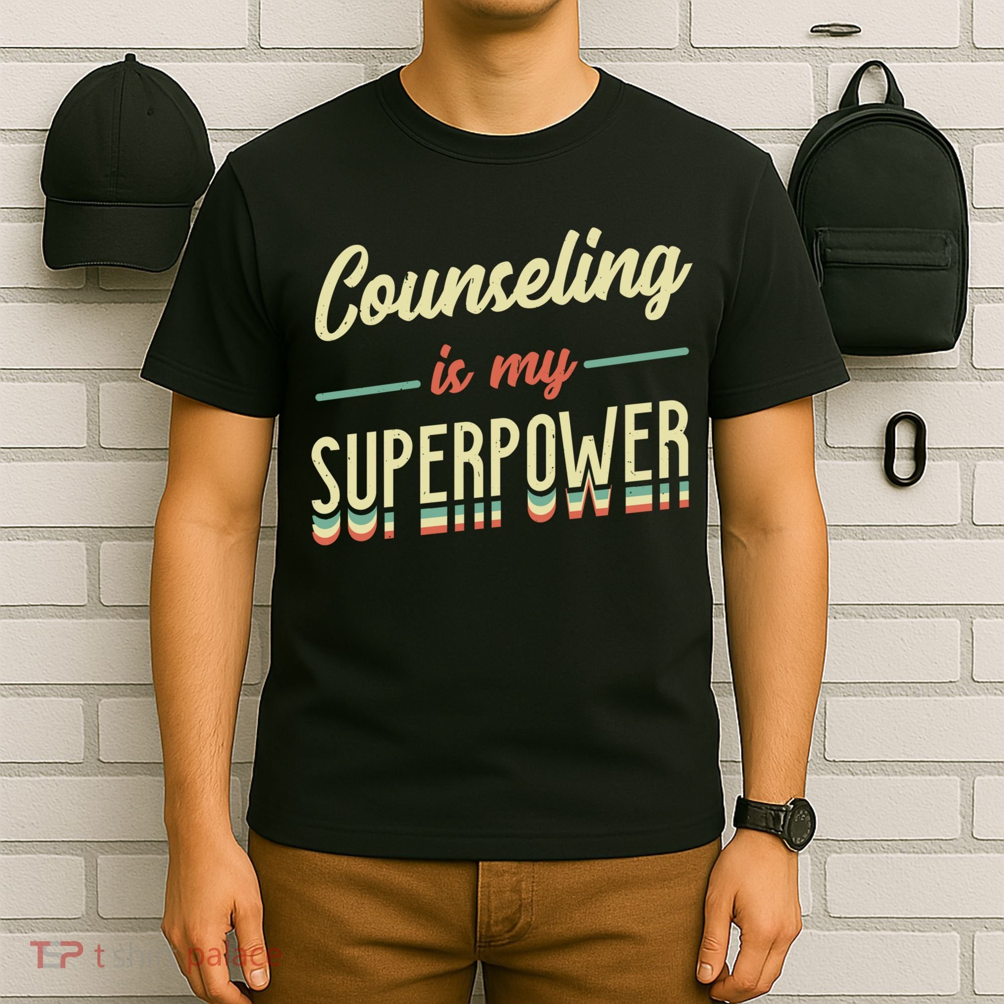 Counseling Is My Superpower School Counselor Gift T-Shirt