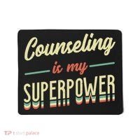 Counseling Is My Superpower School Counselor Gift Mousepad thumb 0