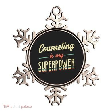 Counseling Is My Superpower School Counselor Gift Ornament