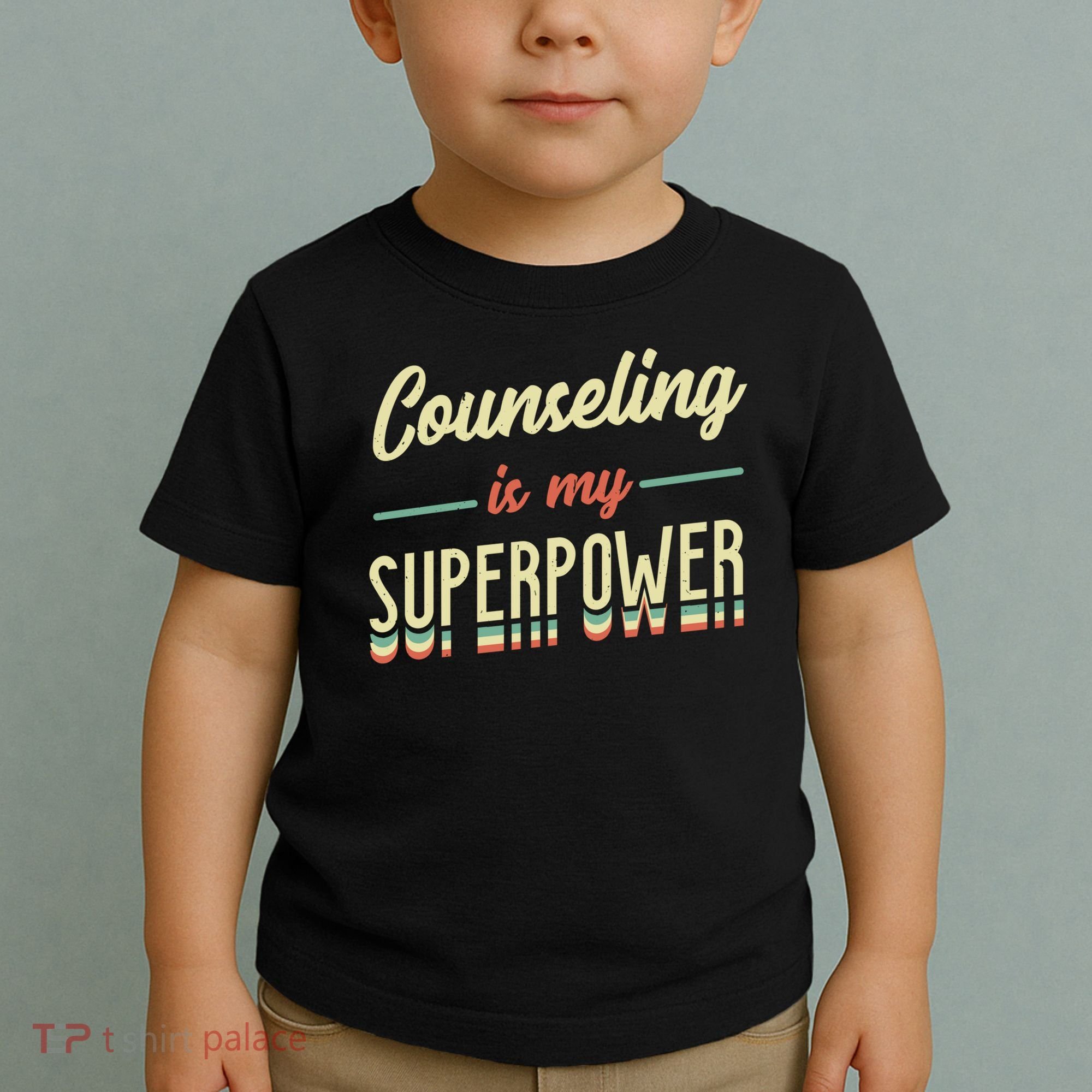 Counseling Is My Superpower School Counselor Gift Toddler T-Shirt