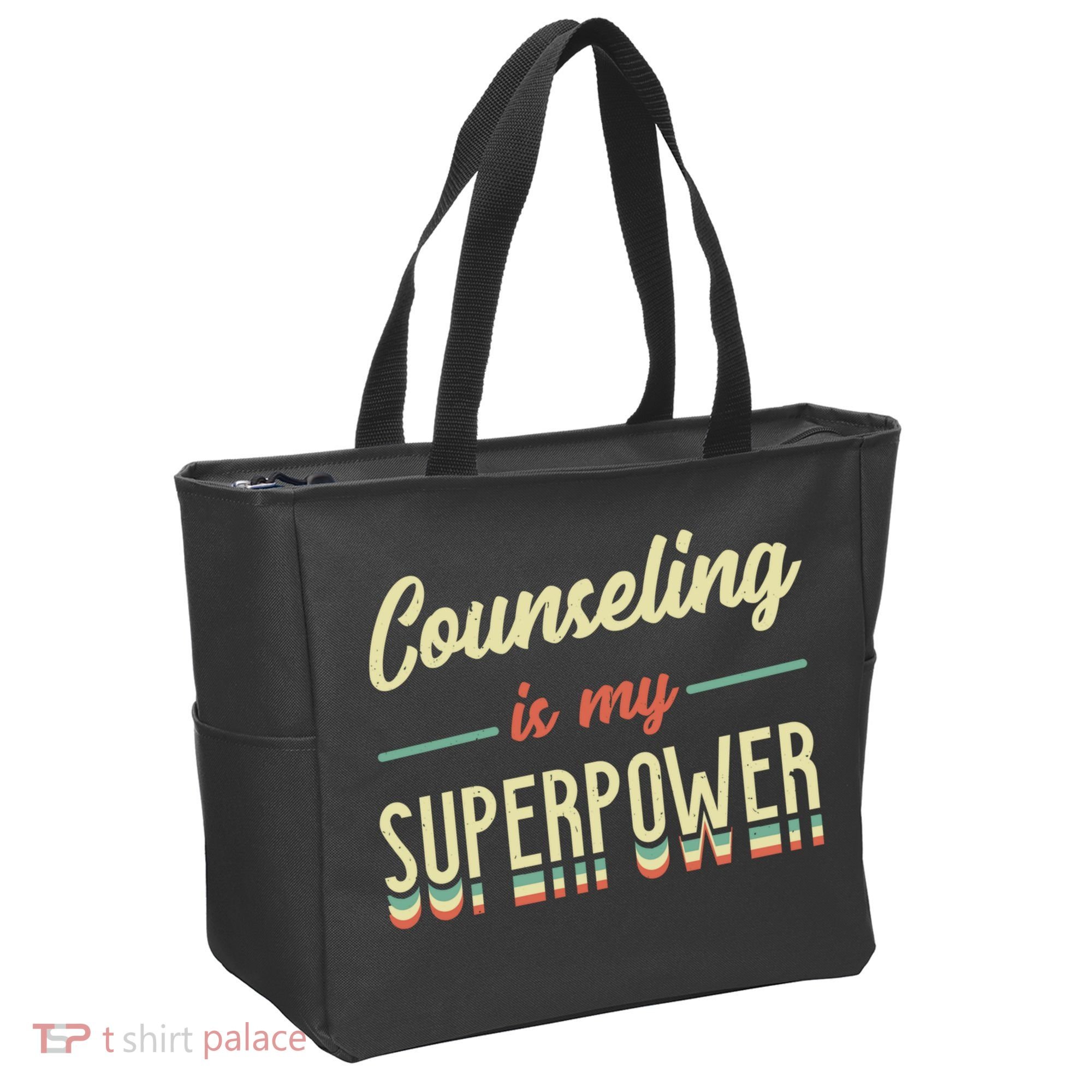 Counseling Is My Superpower School Counselor Gift Tote Bag