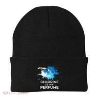 Chlorine Is My Perfume Swimming Great Gift Beanie thumb 0