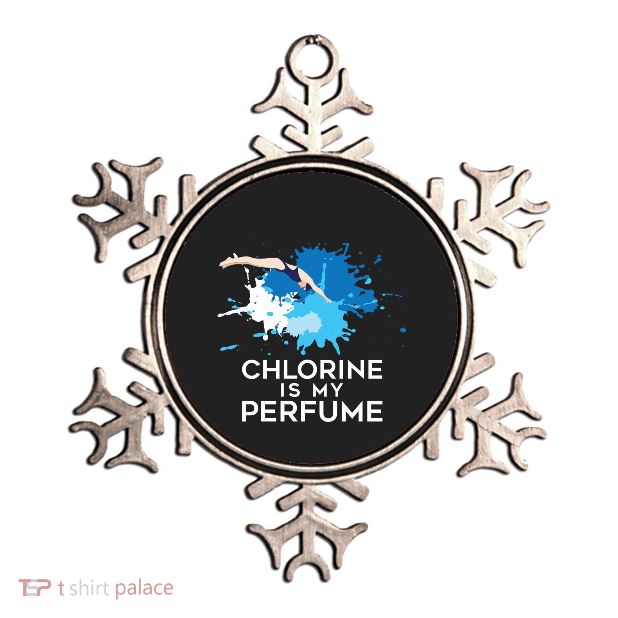 Chlorine Is My Perfume Swimming Great Gift Ornament