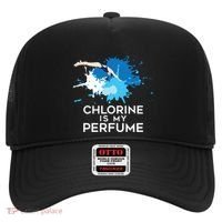 Chlorine Is My Perfume Swimming Great Gift Hat thumb 0