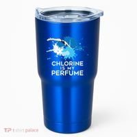Chlorine Is My Perfume Swimming Great Gift Tumbler thumb 0