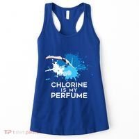 Chlorine Is My Perfume Swimming Great Gift Women's Tank Top thumb 0