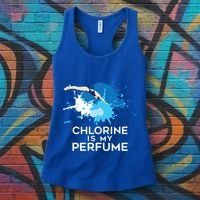 Chlorine Is My Perfume Swimming Great Gift Women's Tank Top thumb 3