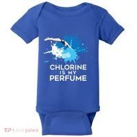 Chlorine Is My Perfume Swimming Great Gift Baby Bodysuit thumb 0
