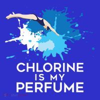 Chlorine Is My Perfume Swimming Great Gift Tank Top thumb 6