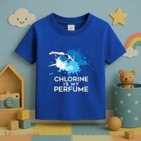 Chlorine Is My Perfume Swimming Great Gift Toddler T-Shirt thumb 3