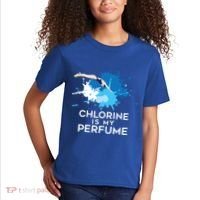 Chlorine Is My Perfume Swimming Great Gift Kids T-Shirt thumb 2