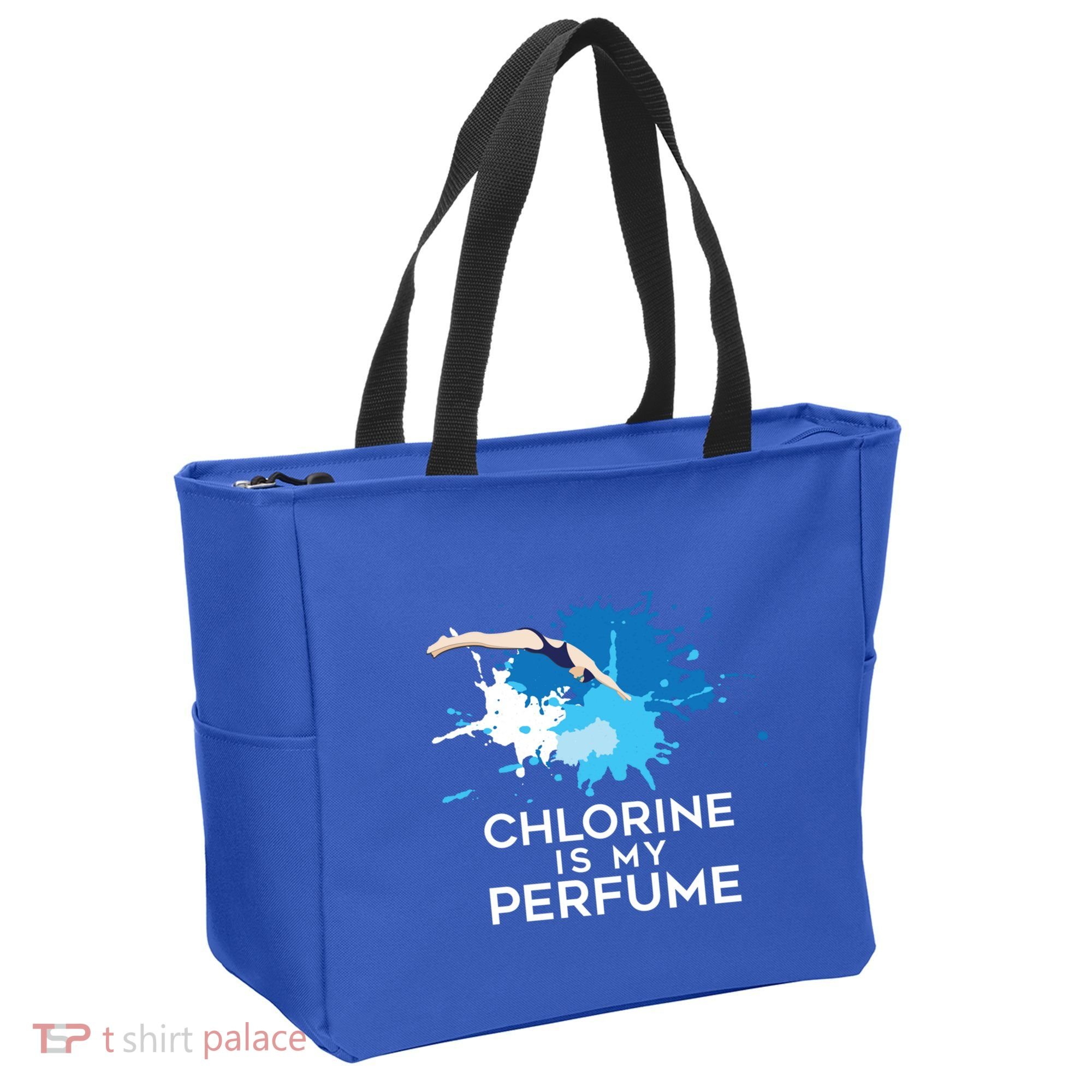 Chlorine Is My Perfume Swimming Great Gift Tote Bag