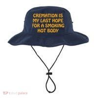 Cremation Is My Last Hope For A Smoking Hot Body Bucket Hat thumb 0