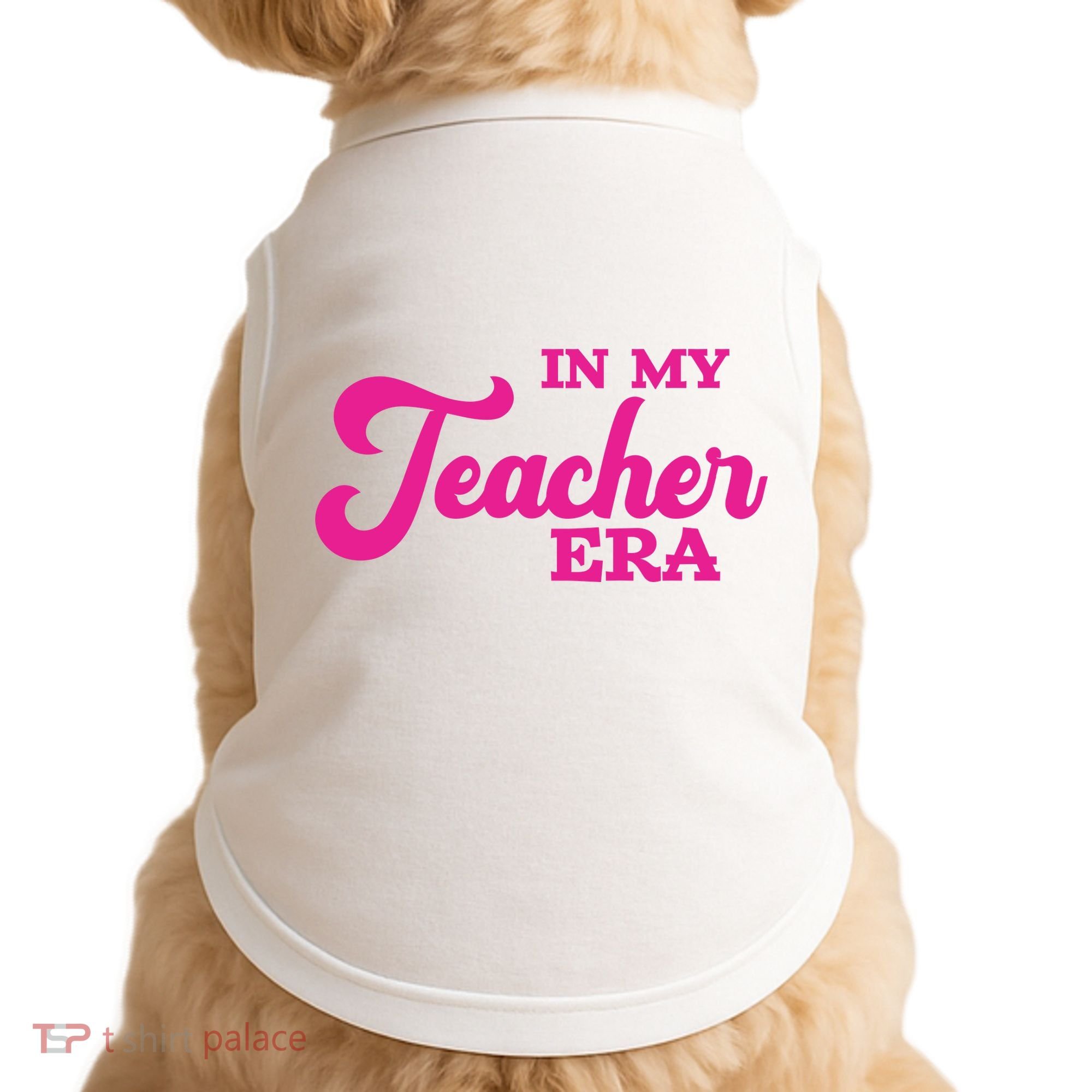 Cute In My Teacher Era School Doggie Tank