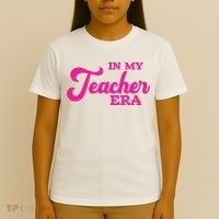 Cute In My Teacher Era School T-Shirt thumb 4