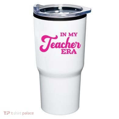 Cute In My Teacher Era School Tumbler