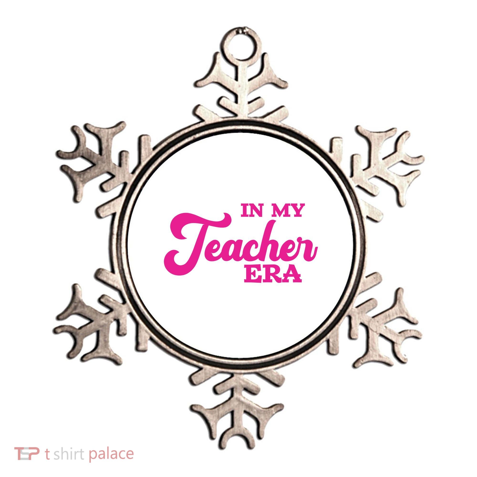 Cute In My Teacher Era School Ornament