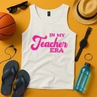 Cute In My Teacher Era School Tank Top thumb 4