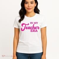 Cute In My Teacher Era School Women's T-Shirt thumb 4