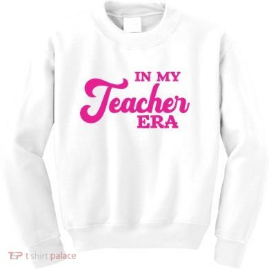 Cute In My Teacher Era School Kids Sweatshirt