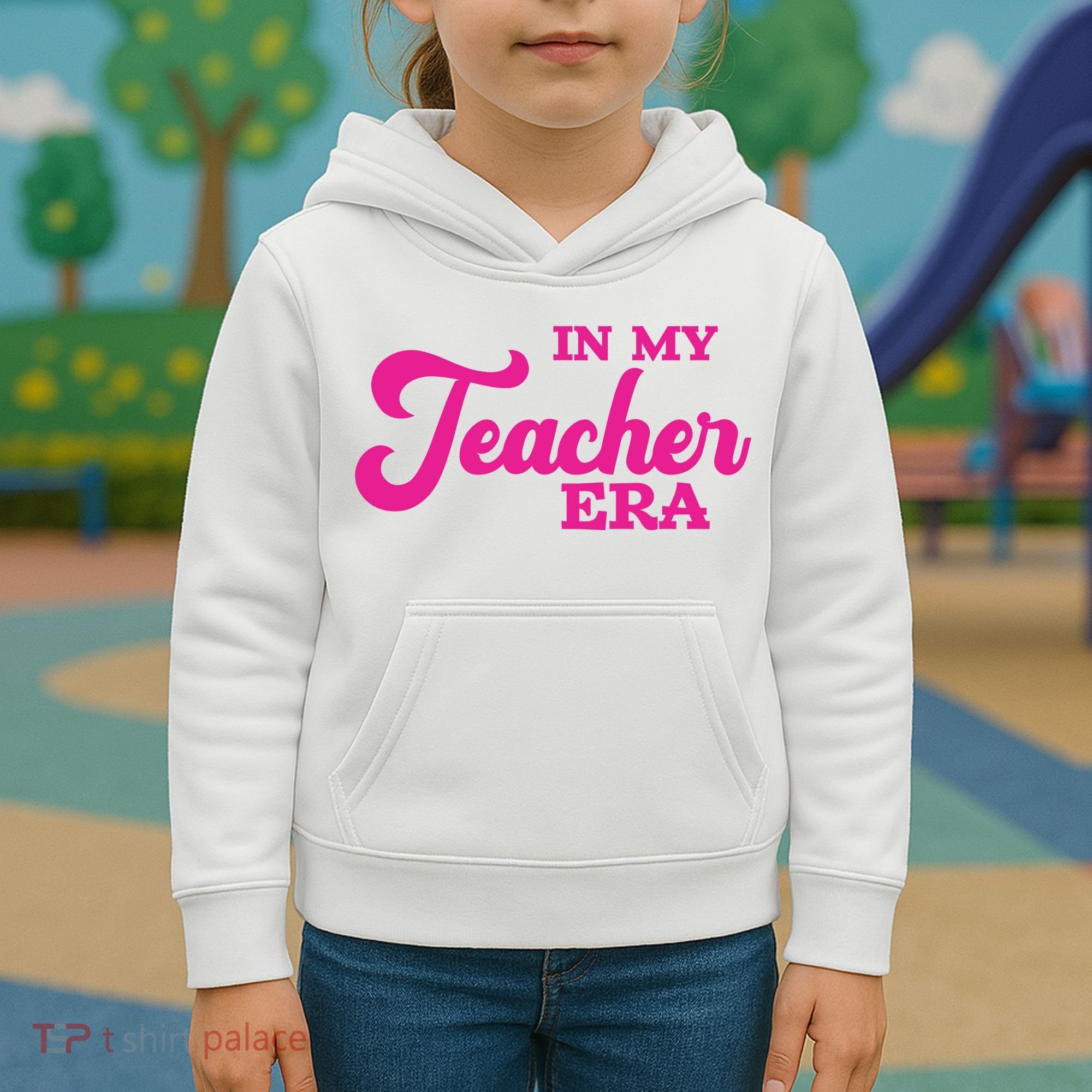 Cute In My Teacher Era School Kids Hoodie