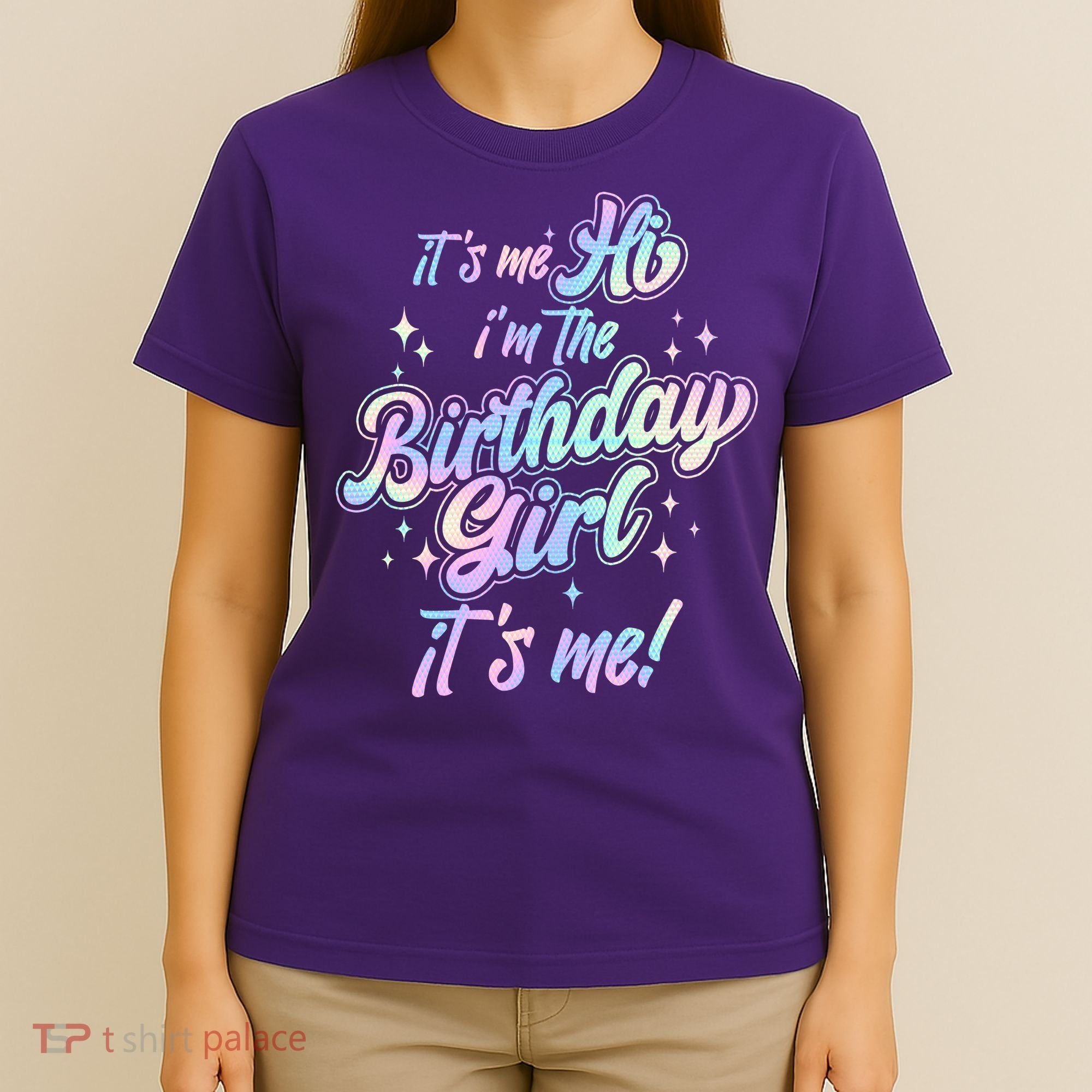 Cute Its Me Hi Im The Birthday Girl Its Me T-Shirt