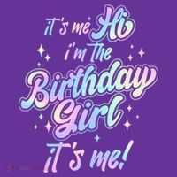Cute Its Me Hi Im The Birthday Girl Its Me Mousepad thumb 1