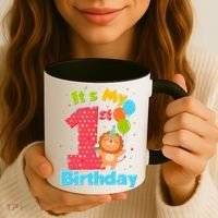 Cute It's My First 1st Birthday Coffee Mug thumb 3