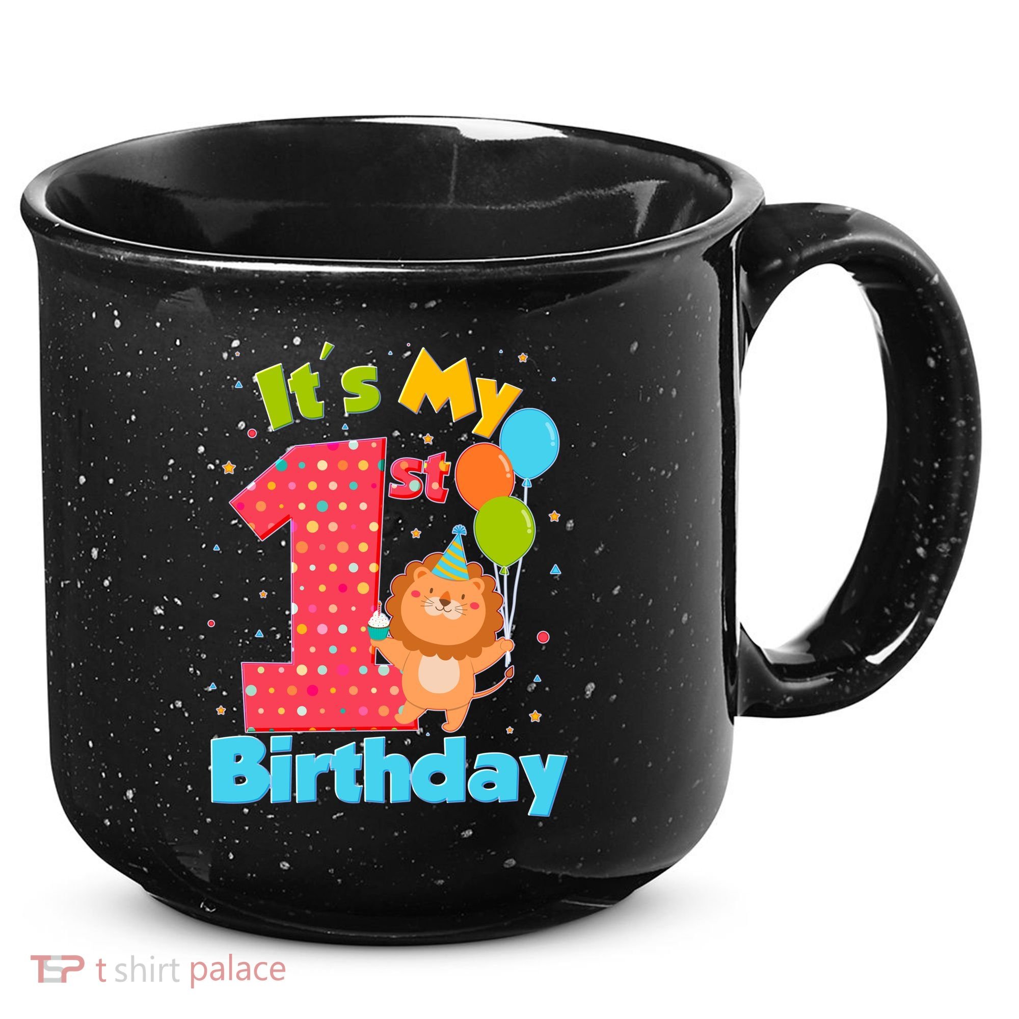 Cute It's My First 1st Birthday 15oz Campfire Ceramic Mug